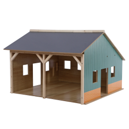 Hangar de madera para 2 tractores Hangar de madera para 2 tractores