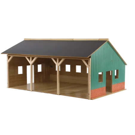 Hangar para 3 tractores - escala 1:16