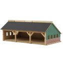 Hangar madera grande -escala 1:87