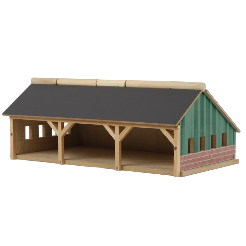 Hangar madera grande -escala 1:87