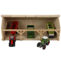 Hangar madera grande -escala 1:87
