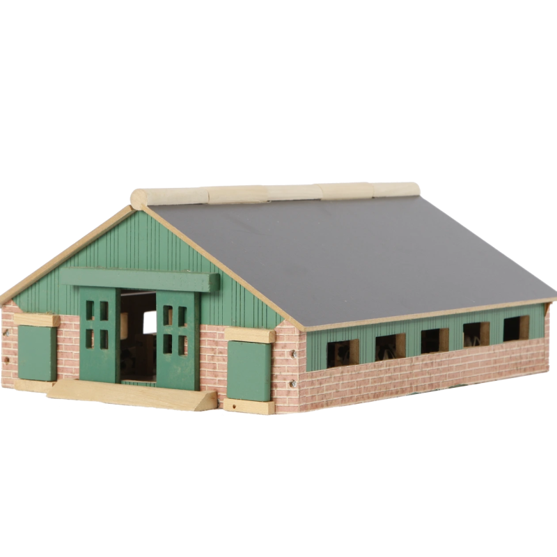 Establo de madera - escala 1:87