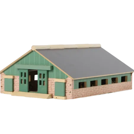 Establo de madera - escala 1:87