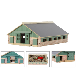 Establo de madera - escala 1:87