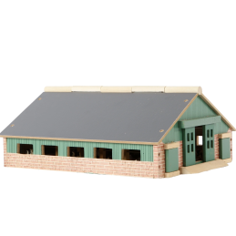 Establo de madera - escala 1:87