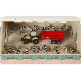 Establo de madera - escala 1:87