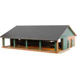 Establo con sala de ordeño - escala 1:32 Establo con sala de ordeño - escala 1:32
