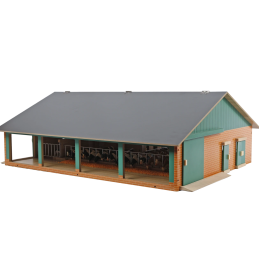 Establo con sala de ordeño - escala 1:32 Establo con sala de ordeño - escala 1:32