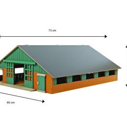 Establo con cornadizas - escala 1:32