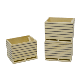 Cajas para patatas 6 unidades - escala 1:32