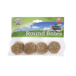 Pacas redondas 4 unidades - escala 1:32