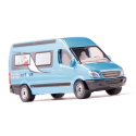 Autocaravana de juguete Siku de metal y plástico resistente para niños