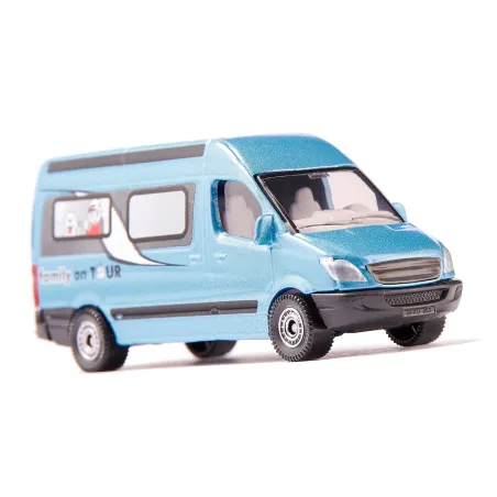 Autocaravana de juguete Siku de metal y plástico resistente para niños