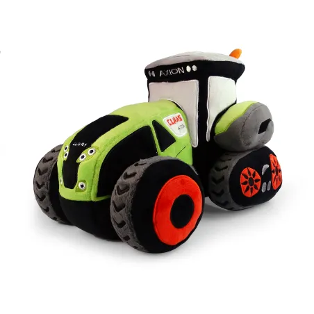 Réplica a escala del tractor Claas Axion de Universal Hobbies para coleccionistas.