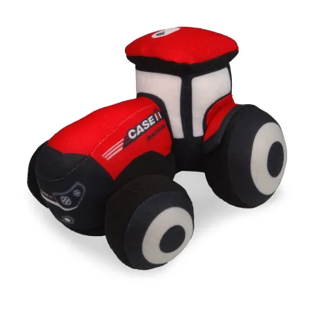 Peluche oficial del tractor Case Magnum de Universal Hobbies, juguete suave y de colección.
