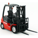 Miniatura a escala 1:32 de la carretilla elevadora Manitou MI 25D en metal y plástico para coleccionistas.
