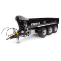 Miniatura de remolque agrícola Joskin Trans-KTP 27/65 en color negro a escala 1:32 para coleccionistas.