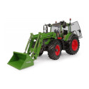 Réplica a escala 1:32 del tractor Fendt 515 Vario con cargador frontal funcional para coleccionistas.