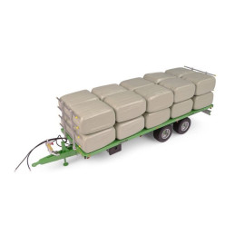 Paquete de 20 pacas de ensilaje cuadradas Verde