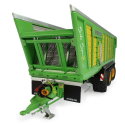 Remolque agrícola a escala Joskin Silo Space 2 de Universal Hobbies en metal para modelismo y coleccionistas.