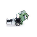 Camión a escala MAN TGS 18.510 4x4 verde de metal y plástico con cabina abatible