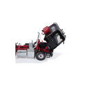 Camión MAN TGS 18.510 4x4 BL Negro de Wiking a escala 1:32, maqueta de metal y plástico para modelismo.