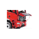Réplica a escala 1:32 del camión MAN TGS 18.510 4x4 BL rojo de Wiking.