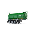 Camión cisterna verde Kotte Garant TSA 30.000 a escala 1:32 de Wiking, miniatura de metal para modelismo agrícola.