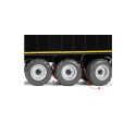 Remolque Krampe SB II 30/1070 rojo a escala 1:32 de WIKING con cinta transportadora para coleccionistas.