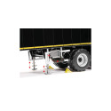 Remolque Krampe SB II 30/1070 rojo a escala 1:32 de WIKING con cinta transportadora para coleccionistas.