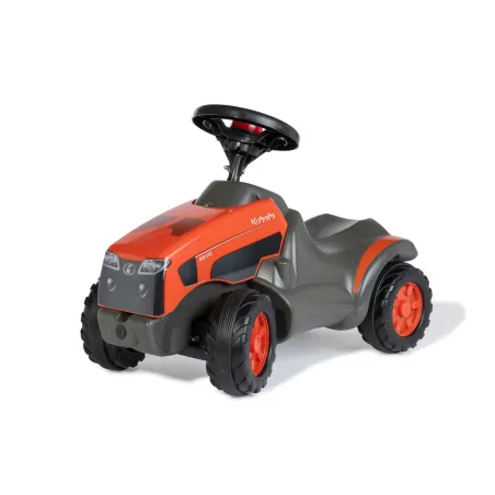 Tractor correpasillos Rolly Minitrac Kubota para niños de 1 a 4 años, ideal para juego activo y motor.