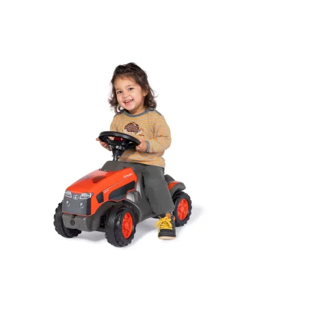 Correpasillos tractor Rolly Minitrac Kubota para niños pequeños de 1,5 a 4 años.