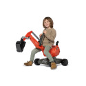 Excavadora de juguete rollyDigger KUBOTA con brazo móvil y pala articulada para niños de 3 a 5 años.
