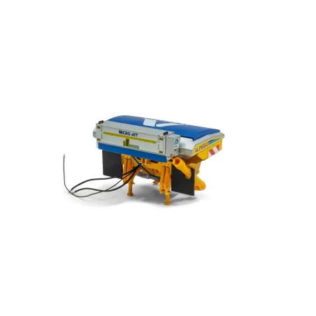Tolva delantera Alpego ASPRO 1400 I para equilibrar maquinaria y distribuir insumos agrícolas con precisión.