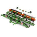 Miniatura de grada de discos Amazone Catros 5003-2 a escala 1:32 para coleccionistas y dioramas agrícolas.