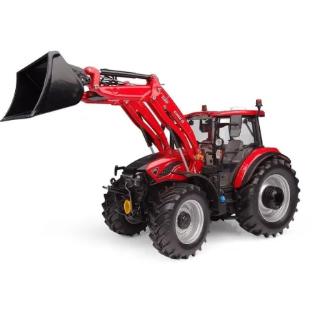 Tractor a escala 1:32 Case IH Farmall 120C con cargador frontal funcional L635