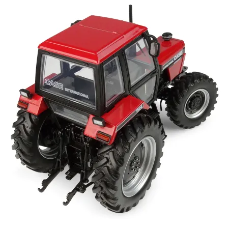 Tractor a escala 1:32 Case International 1594 4WD Hydra Shift rojo y negro de Universal Hobbies