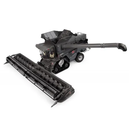Réplica a escala 1:32 de la cosechadora Massey Ferguson IDEAL 9T de Universal Hobbies para coleccionistas.