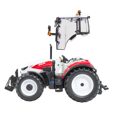 Tractor en miniatura Steyr 4120 Plus de Britains a escala 1:32 para coleccionistas.