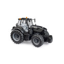 Tractor de juguete negro Deutz-Fahr 8280 TTV Warrior a escala 1:16 con cabina accesible.