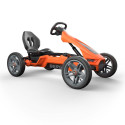 Kart de pedales Rally BERG NRG Naranja para niños de 110 a 150 cm con sistema BFR