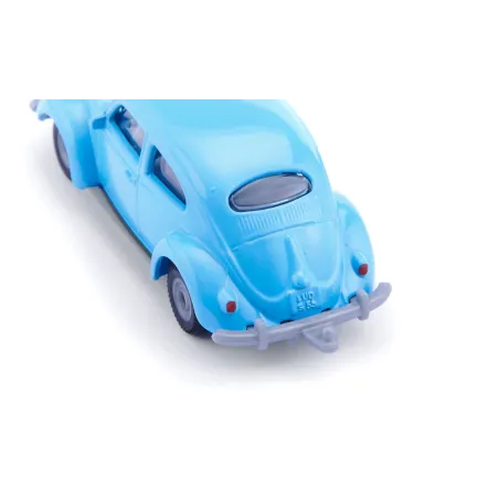 Réplica a escala del clásico Volkswagen Beetle Ovali de metal con neumáticos de caucho Siku