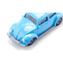 Réplica a escala del clásico Volkswagen Beetle Ovali de metal con neumáticos de caucho Siku
