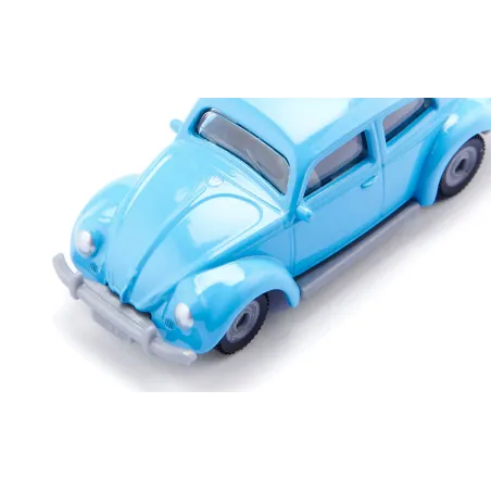 Réplica a escala del clásico Volkswagen Beetle Ovali de metal con neumáticos de caucho Siku