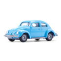 Réplica a escala del clásico Volkswagen Beetle Ovali de metal con neumáticos de caucho Siku