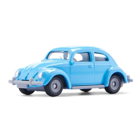 Réplica a escala del clásico Volkswagen Beetle Ovali de metal con neumáticos de caucho Siku