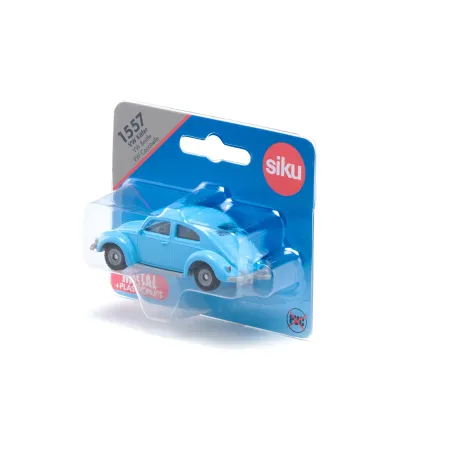Réplica a escala del clásico Volkswagen Beetle Ovali de metal con neumáticos de caucho Siku