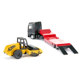 Camión MAN con apisonadora