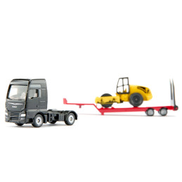 Camión MAN con apisonadora