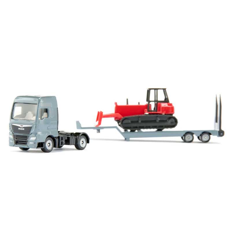 Camión MAN con excavadora